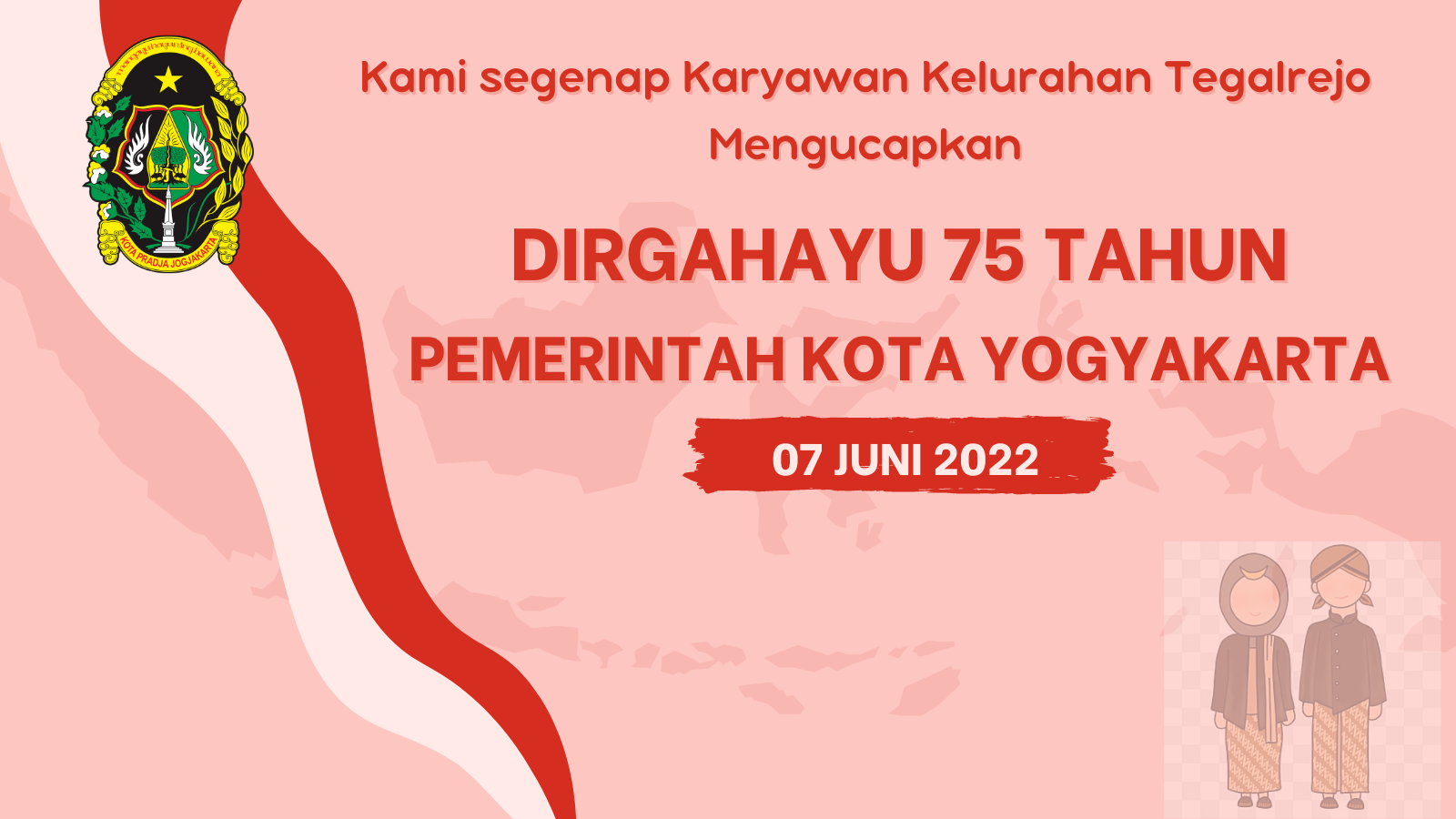DIRGAHAYU KE-75 TAHUN PEMERINTAH KOTA YOGYAKARTA